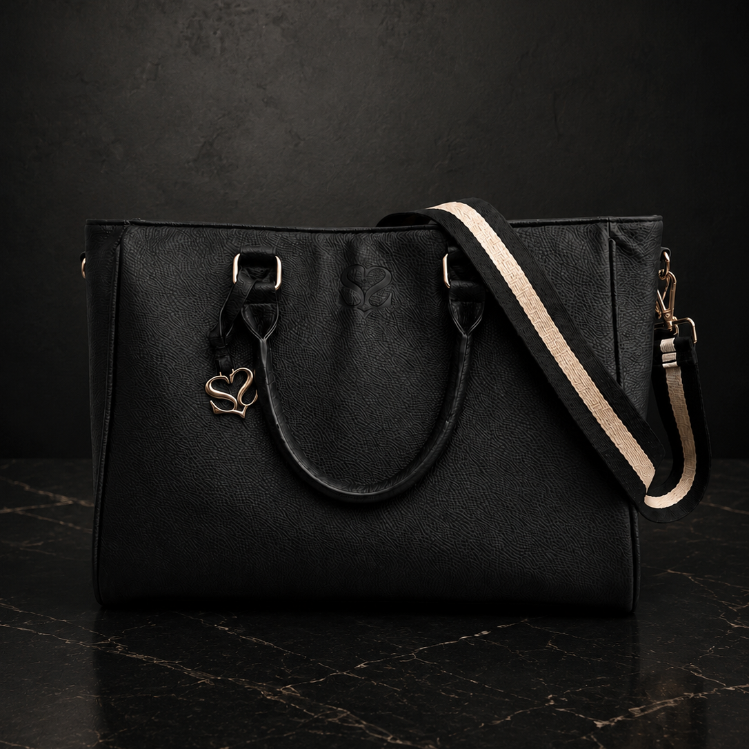 The Signature Bag - Midnight Black