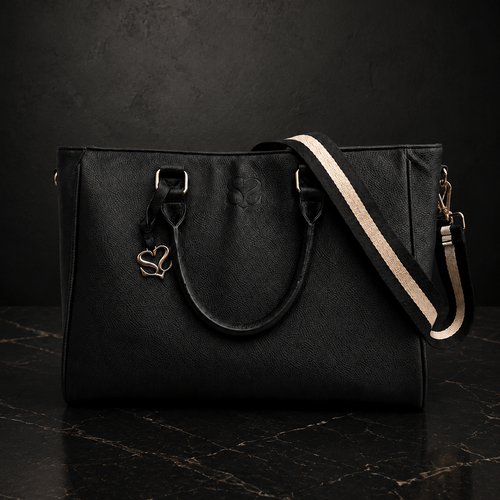 The Signature Bag - Midnight Black